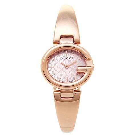 gucci white rose gold|Gucci rose gold watch ladies.